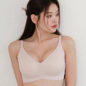 비너스 자스민 젤리핏 브라 브래지어 노와이어 심리스 풀컵 여자 여성 속옷 런닝형 DB