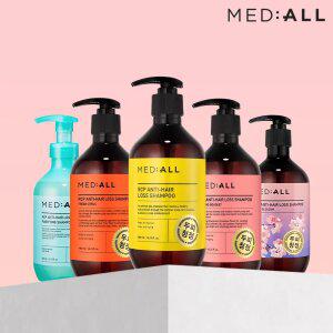 메디올 두피청정 비듬 탈모완화 약산성 샴푸 480ml 5종 택1