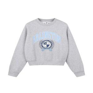 여성 소프트테리 빅그래픽 크롭 맨투맨_PHE3TR2010