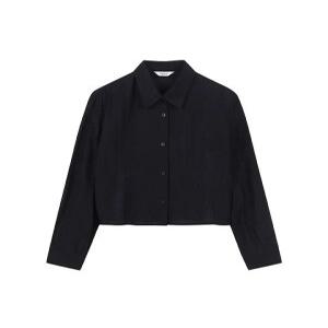 여성 크링클 크롭 긴팔 셔츠_PHF2WC2082