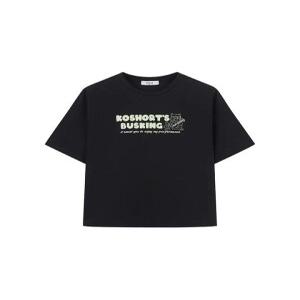 여성 코숏 쿨텐션 빅그래픽 반팔티_PHF2TS2240