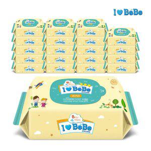 아이러브베베 아이보리 휴대용 20매 20팩 리필형 아기물티슈