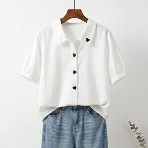 젤리 하트 카라 셔츠_NB2BL063