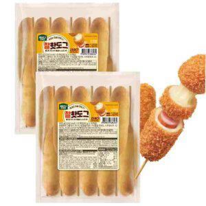 [내일도착]올반 찰핫도그 800g*2팩(20개입,벌크포장)