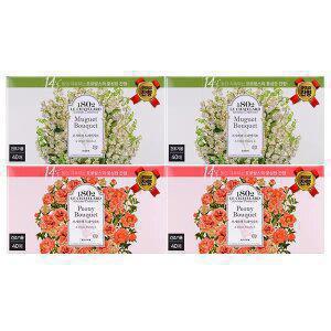 르샤트라 건조기용 드라이시트 피오니부케, 40매, 2개 + 뮤게부케, 40매, 2개