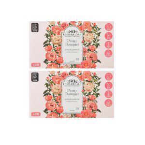 르샤트라 건조기용 드라이시트 피오니부케향, 40매, 2개