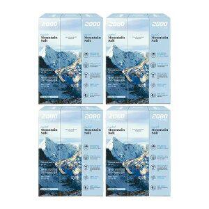 2080 퓨어솔트 치약 크리스탈, 120g, 3입, 4개
