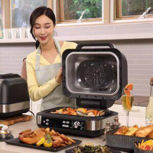 몬타 더 에어그릴 가정용 에어프라이어 대용량 전기그릴 멀티쿠커 MAF-01A-17V1