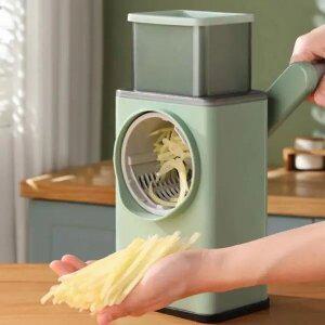 만능채칼 슬라이서 감자멀티채칼다용도회전채칼가정용 양파 양배추 감자 당근 오이 채