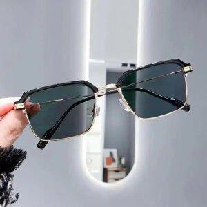 사각 뿔테 안경 오버사이즈 블루라이트 차단 남자 여자 블루 레이 안티 라이트 광변색