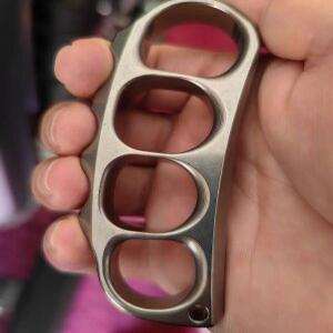 핑거너클 티타늄 합금 주먹 버클 반지 호신용