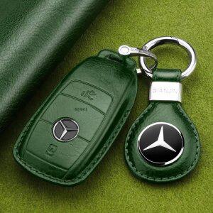 벤츠 키홀더 고급스런 가죽 C260L/E300L/S350/GLE 키케이스 스마트 벤츠키링