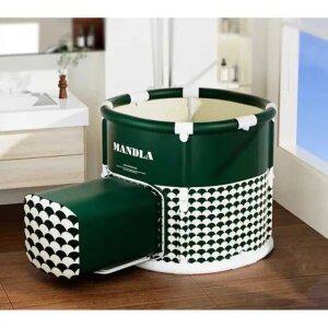 가정 접이식 욕조 반신욕 발 뻗을 수 간이 휴대용 튜브 찜질-세트1