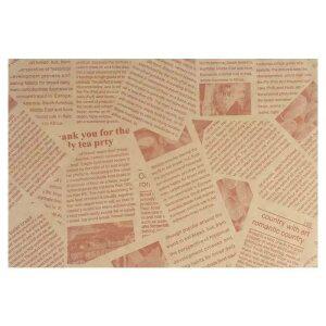 미국식 기름방지 기름종이 음식용 튀김받침 종이 베이킹 트레이 기름종이 신문 500매