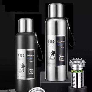 2L 대용량 강력 모던 보온 보냉병 2리터 스텐 텀블러 물통 보냉 물병 다이어트 헬스 워