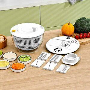 3in1 야채탈수기 채칼 5종 세트 올인원 대용량 타임 세일