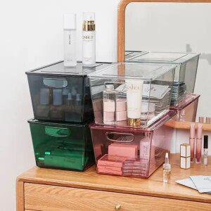 코스메틱 정리 플라스틱 박스 소형 투명