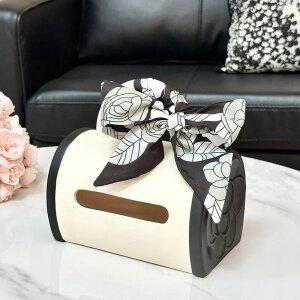 세라믹 핸드백 휴지케이스 고급 인테리어소품