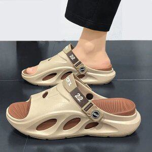 남자 트렌디 발편한 슬리퍼 아쿠아 슈즈 샌들