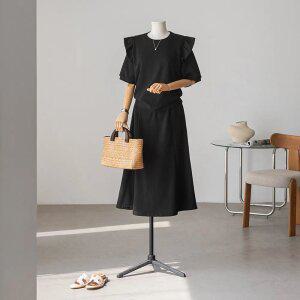 (안나앤플러스) 벨키 프릴 스커트 세트[세트EFS60] 빅사이즈