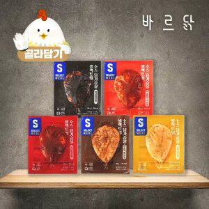 셀렉트밀 소스 닭가슴살 5종 4팩 골라담기