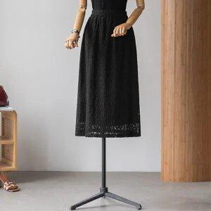 (안나앤플러스) A. 윌로우 레이스 스커트[스커트D0602I01] 빅사이즈