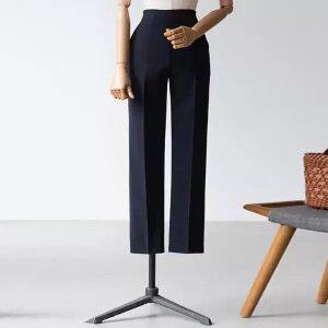 (안나앤플러스) 쿨링_2 일자 밴딩 슬랙스[팬츠CH499] 빅사이즈