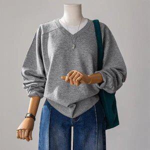 (안나앤플러스) 블렘 레이어드 니트[니트EDN20] 빅사이즈