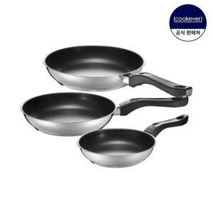 쿡에버 슈퍼슬라이드 인덕션 코팅 프라이팬 3종 세트 (팬20+24+26)
