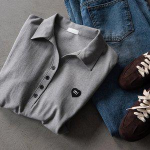 (안나앤플러스) 미누 카라 티셔츠[티셔츠EC359] 빅사이즈