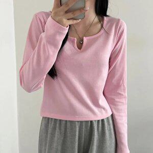 [국내자체제작] 에이튼 슬릿 티셔츠