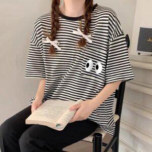 [국내자체제작] 투아이즈 스트라이프 티셔츠