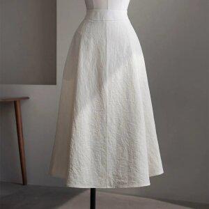 (안나앤플러스) 로엔 밴딩 플레어 스커트[스커트EFT70] 빅사이즈