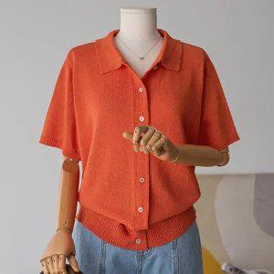 (안나앤플러스) A. 할리 부클 카라 가디건[가디건D0204H01] 빅사이즈