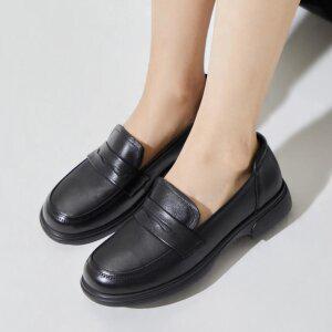 [무크] 여화 지젤 소가죽 컴포트 로퍼 2colors