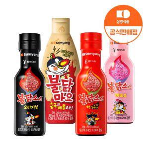 [삼양식품] 불닭소스 시리즈 4종 (오리지널/까르보/핵불닭/불닭마요)
