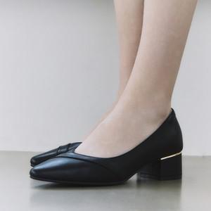 [무크] 여화 미유 소가죽 펌프스 2colors