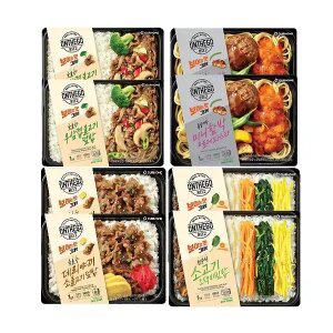 온더고 소고기 오색비빔밥 310g, 2개 + 로제파스타 미니함박 310g, 2개 + 우삼겹불고기