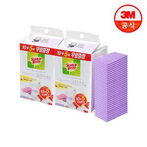 [3M] 욕실청소 크린스틱 시트타입 10+5입 x 2개(총30입)