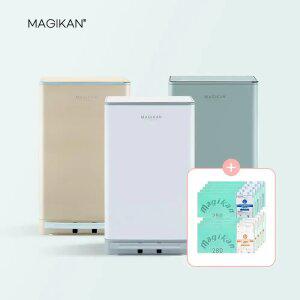 매직캔 쓰레기통 휴지통 [히포+리필 20개] 기저귀 페달형 저소음