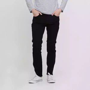 남성) 테이퍼드 노말워싱 워싱 데님팬츠 블랙빈티지 JM3DTA915-BV