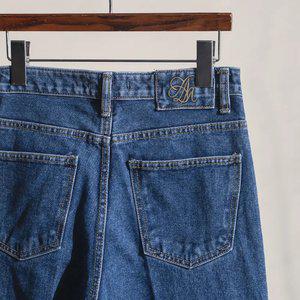 (안나앤플러스) A. 로딘 자수 레직기 데님[데님D1231P01] 빅사이즈