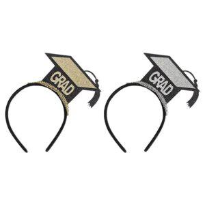 J2K 졸업머리띠 이벤트 소품 졸업식 학사모 사진 토퍼 인싸템