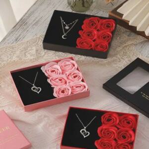 J2K 비누 장미꽃 6송이 스승의날 어버이날 용돈박스 답례품 생일