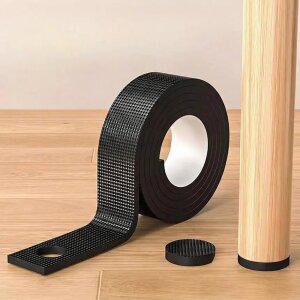 J2K 의자 소음 가구 충격 방지 패드 스티커 테이프 4cm (2M)