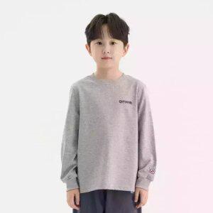 [아웃도어 프로덕츠 키즈]아웃도어 백 그래픽 티셔츠 (멜란지) OD261ILS01_MLG