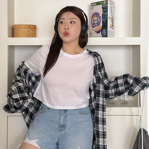 [제작/빅사이즈]이블렛 아센프 길이별 티셔츠 제이스타일