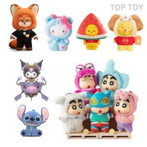 [TOP TOY 정품] 서프라이즈 인형 키링 랜덤박스 12종 /캐릭터 피규어/디즈니 짱구/헬로
