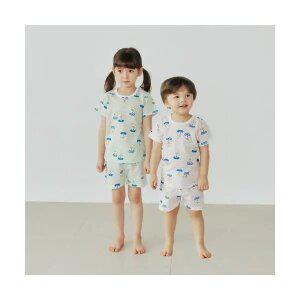 민들레 반팔실내복(2color)