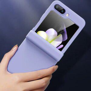 최신 Z플립5 Z플립6 케이스 멀티컬러 힌지보호 커버 PC / 핸드폰 지플립5 6